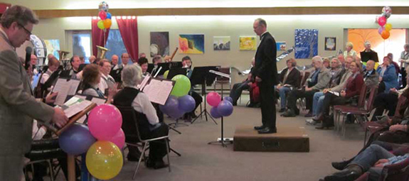 band and audience