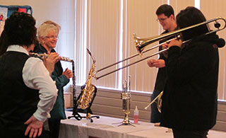 instrument petting zoo
