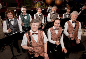 Clarinet section