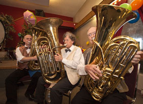 Tuba section