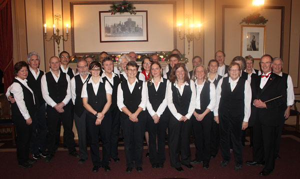 Band after the performance