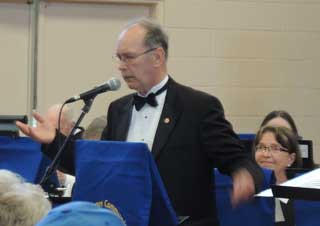 conductor talking
